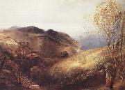 Samuel Palmer Scene from Lee,North Devon oil painting artist